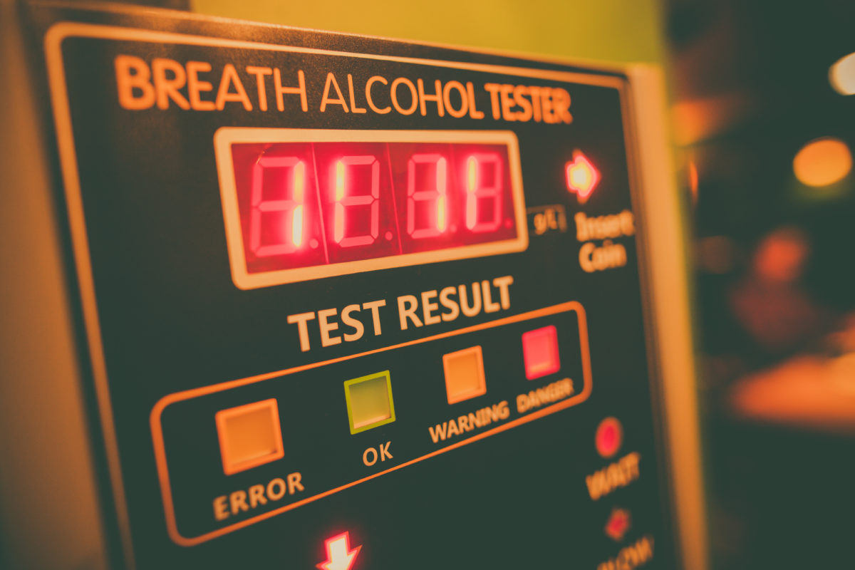 Alkohol Testgerät